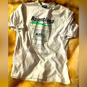 Balenciaga BALENCIAGA BOXY Oversized sz S M T-shirt/M/Cotton
